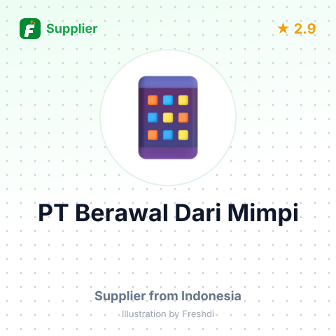 PT Berawal Dari Mimpi – summary card, no photo uploaded yet