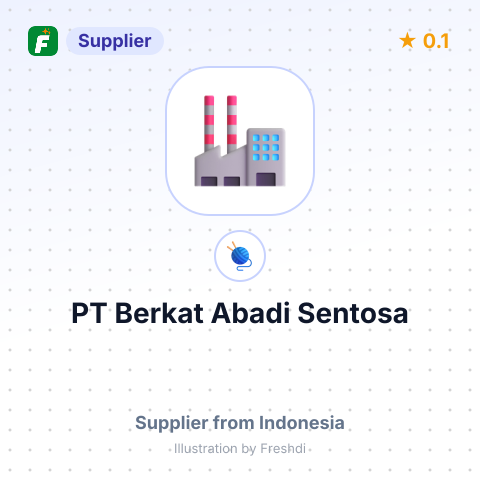 PT Berkat Abadi Sentosa  – summary card, no photo uploaded yet