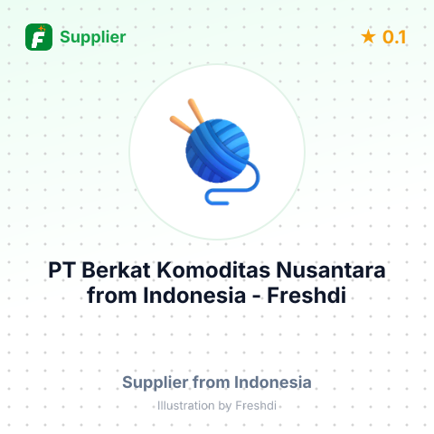 PT Berkat Komoditas Nusantara  – summary card, no photo uploaded yet