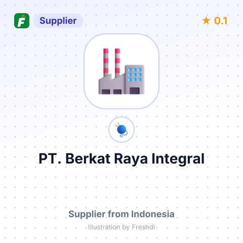 PT. Berkat Raya Integral  – summary card, no photo uploaded yet