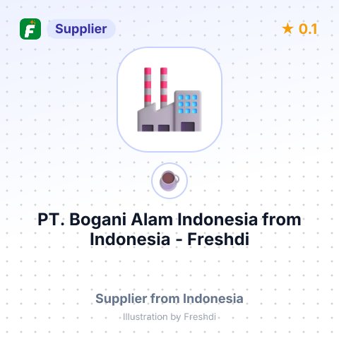 PT. Bogani Alam Indonesia  – summary card, no photo uploaded yet