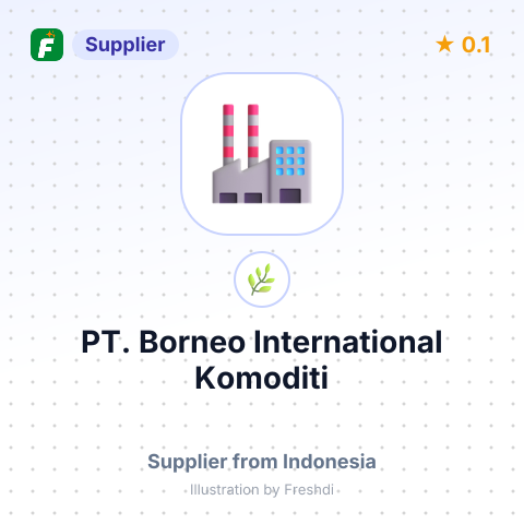 PT. Borneo International Komoditi – summary card, no photo uploaded yet