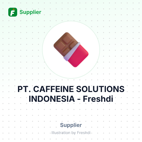 PT. CAFFEINE SOLUTIONS INDONESIA – summary card, no photo uploaded yet