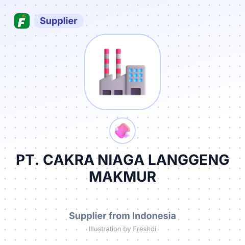 PT. CAKRA NIAGA LANGGENG MAKMUR – summary card, no photo uploaded yet