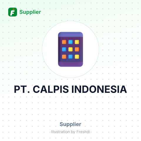PT. CALPIS INDONESIA – summary card, no photo uploaded yet