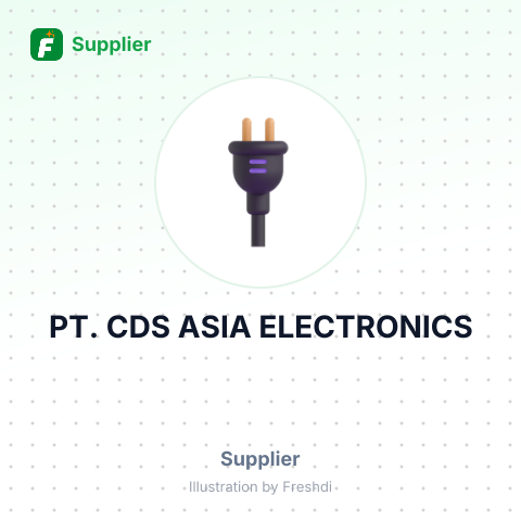 PT. CDS ASIA ELECTRONICS – summary card, no photo uploaded yet