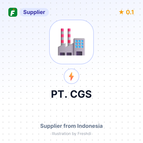 PT. CGS – summary card, no photo uploaded yet