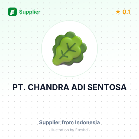 PT. CHANDRA ADI SENTOSA – summary card, no photo uploaded yet