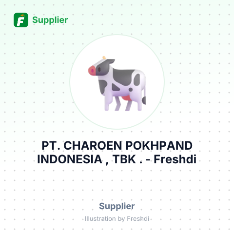 PT. CHAROEN POKHPAND INDONESIA , TBK . – summary card, no photo uploaded yet