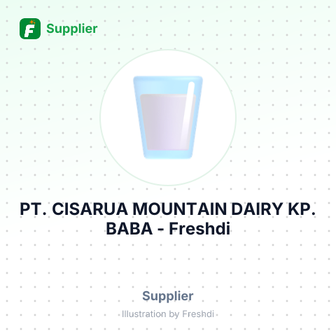 PT. CISARUA MOUNTAIN DAIRY KP. BABA – summary card, no photo uploaded yet