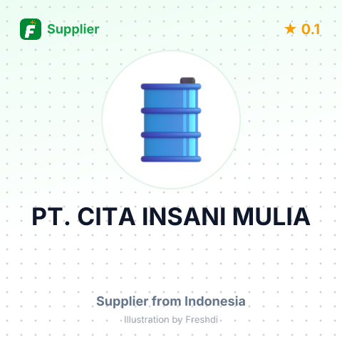 PT. CITA INSANI MULIA – summary card, no photo uploaded yet