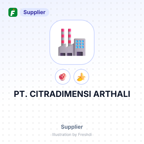 PT. CITRADIMENSI ARTHALI – summary card, no photo uploaded yet