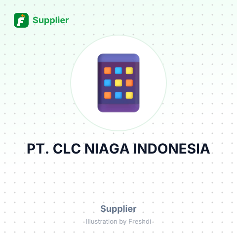 PT. CLC NIAGA INDONESIA – summary card, no photo uploaded yet