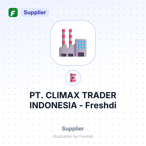 PT. CLIMAX TRADER INDONESIA – summary card, no photo uploaded yet
