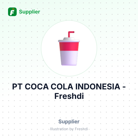 PT COCA COLA INDONESIA – summary card, no photo uploaded yet