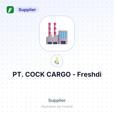 PT. COCK CARGO – summary card, no photo uploaded yet