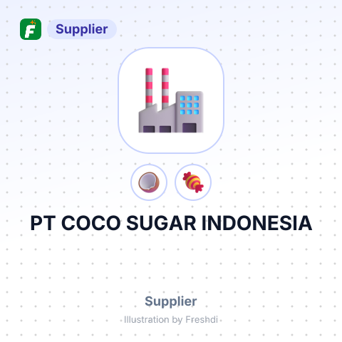 PT COCO SUGAR INDONESIA – summary card, no photo uploaded yet