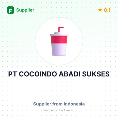 PT COCOINDO ABADI SUKSES – summary card, no photo uploaded yet