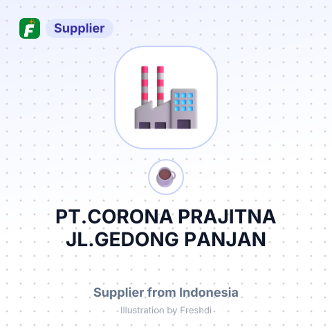 PT.CORONA PRAJITNA JL.GEDONG PANJAN – summary card, no photo uploaded yet