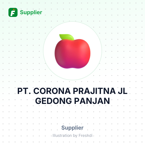 PT. CORONA PRAJITNA JL GEDONG PANJAN – summary card, no photo uploaded yet