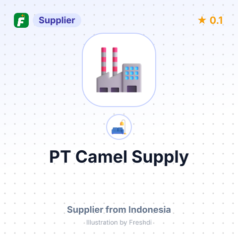PT Camel Supply  – summary card, no photo uploaded yet