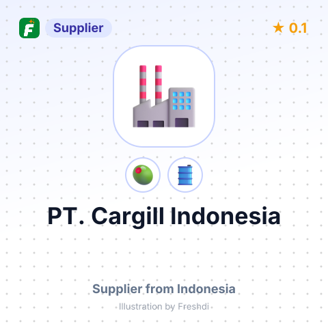PT. Cargill Indonesia – summary card, no photo uploaded yet