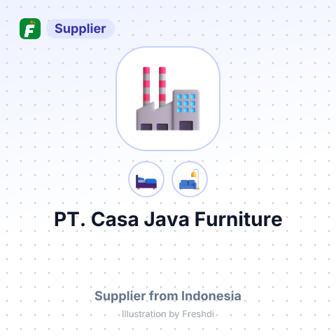 PT. Casa Java Furniture – summary card, no photo uploaded yet