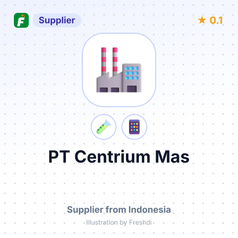 PT Centrium Mas  – summary card, no photo uploaded yet