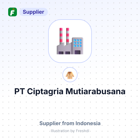 PT Ciptagria Mutiarabusana – summary card, no photo uploaded yet