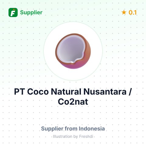 PT Coco Natural Nusantara / Co2nat  – summary card, no photo uploaded yet