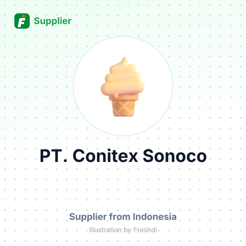 PT. Conitex Sonoco – summary card, no photo uploaded yet