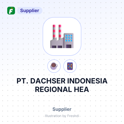 PT. DACHSER INDONESIA REGIONAL HEA – summary card, no photo uploaded yet