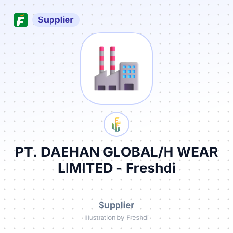 PT. DAEHAN GLOBAL/H WEAR LIMITED – summary card, no photo uploaded yet
