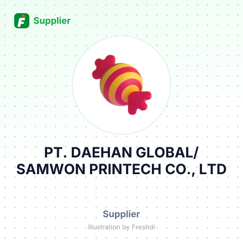 PT. DAEHAN GLOBAL/SAMWON PRINTECH CO., LTD – summary card, no photo uploaded yet