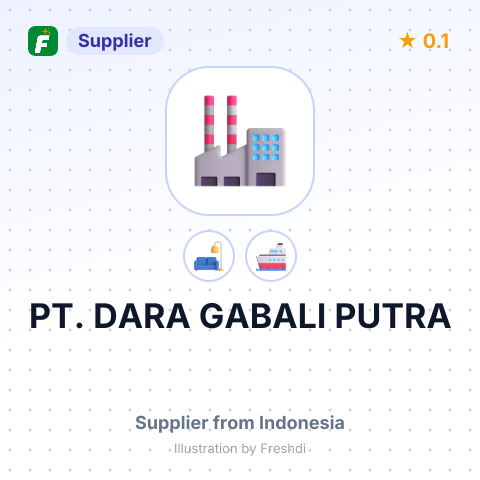 PT. DARA GABALI PUTRA – summary card, no photo uploaded yet