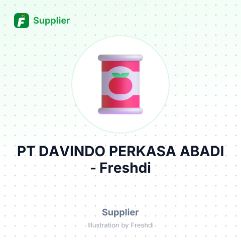 PT DAVINDO PERKASA ABADI – summary card, no photo uploaded yet