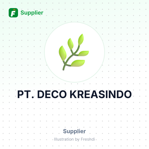 PT. DECO KREASINDO – summary card, no photo uploaded yet