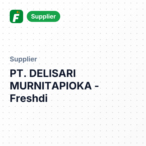 PT. DELISARI MURNITAPIOKA – summary card, no photo uploaded yet