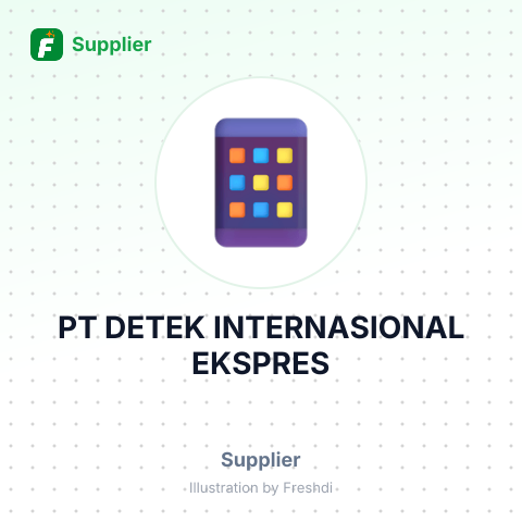 PT DETEK INTERNASIONAL EKSPRES – summary card, no photo uploaded yet