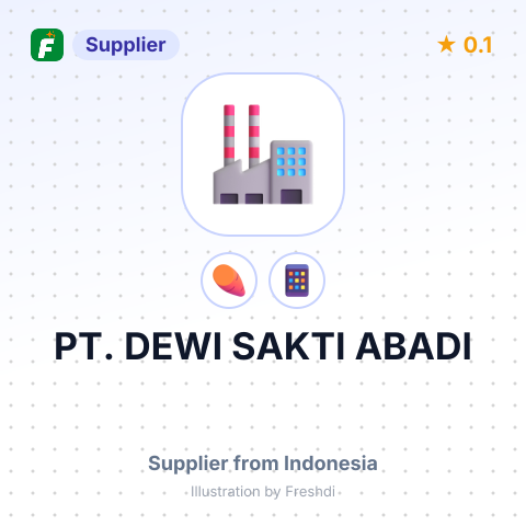 PT. DEWI SAKTI ABADI – summary card, no photo uploaded yet