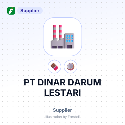 PT DINAR DARUM LESTARI – summary card, no photo uploaded yet