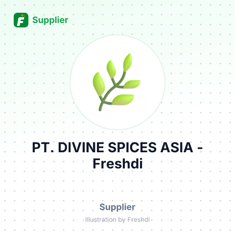 PT. DIVINE SPICES ASIA – summary card, no photo uploaded yet