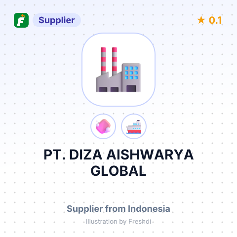 PT. DIZA AISHWARYA GLOBAL – summary card, no photo uploaded yet