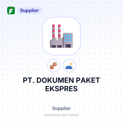 PT. DOKUMEN PAKET EKSPRES – summary card, no photo uploaded yet