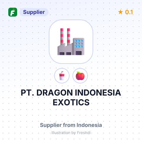 PT. DRAGON INDONESIA EXOTICS – summary card, no photo uploaded yet