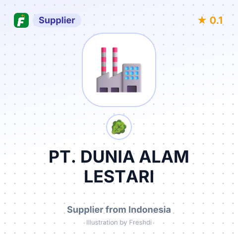 PT. DUNIA ALAM LESTARI – summary card, no photo uploaded yet