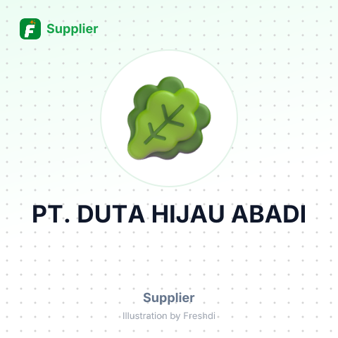 PT. DUTA HIJAU ABADI – summary card, no photo uploaded yet