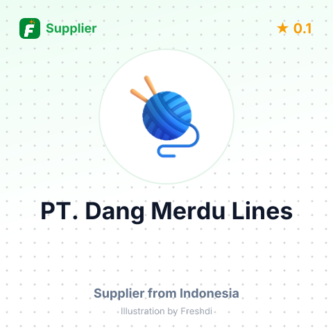 PT. Dang Merdu Lines  – summary card, no photo uploaded yet