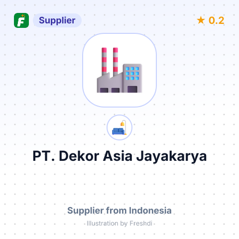 PT. Dekor Asia Jayakarya – summary card, no photo uploaded yet