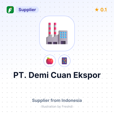PT. Demi Cuan Ekspor  – summary card, no photo uploaded yet